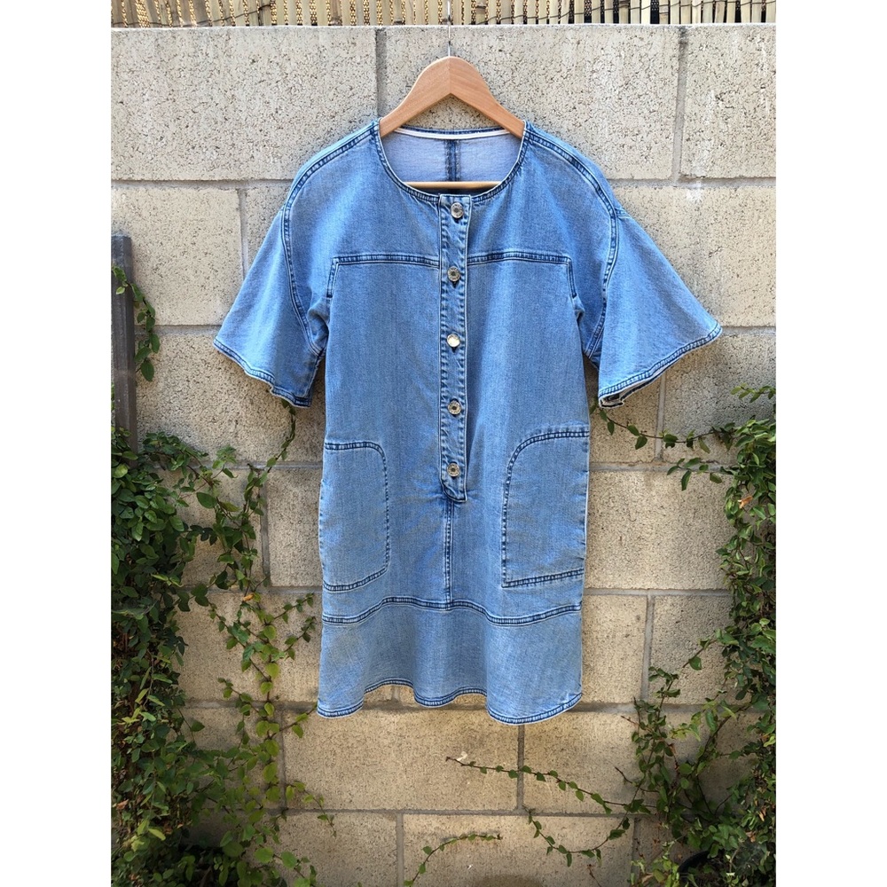 ❌sold❌ See By Chloe Denim Shirt Dress